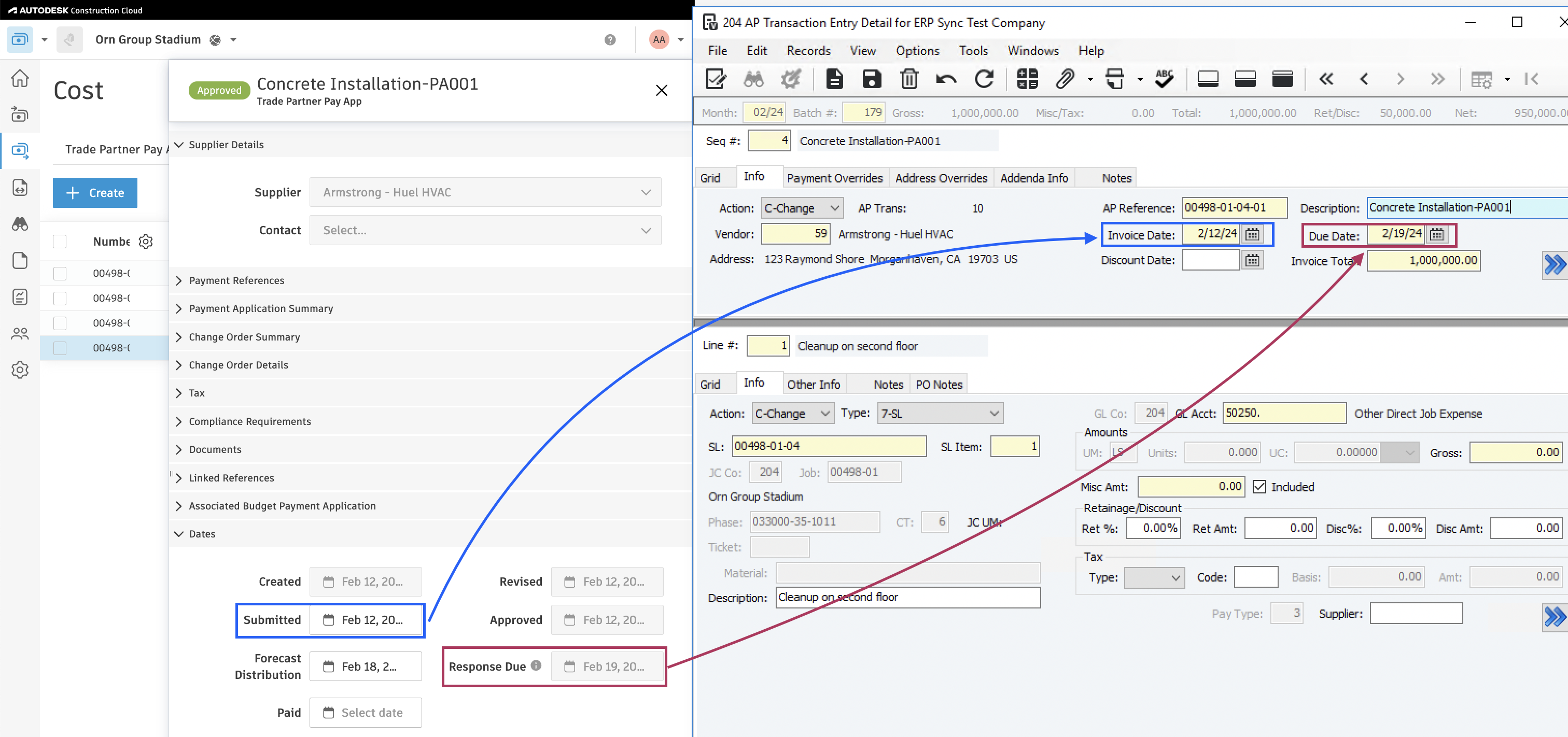 Autodesk Build and Vista Visual Mapping