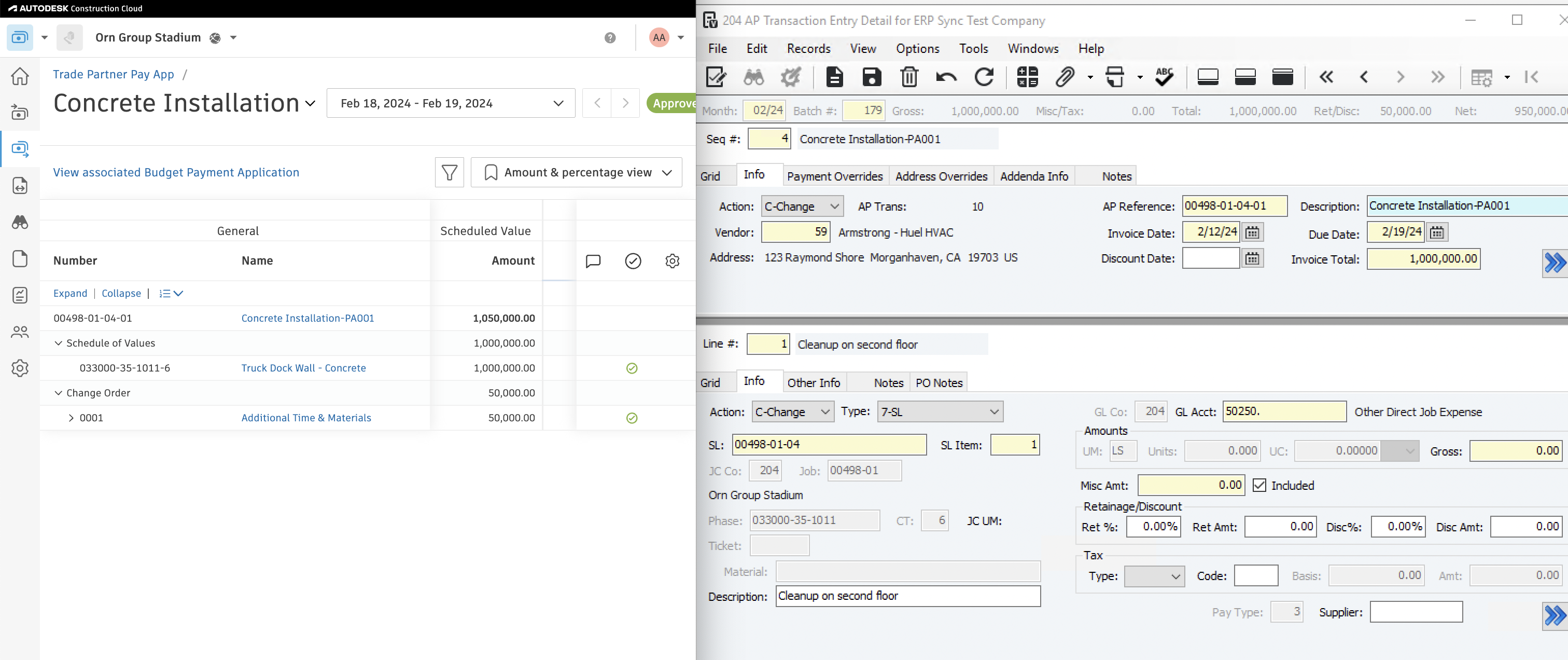 Autodesk Build and Vista Visual Mapping