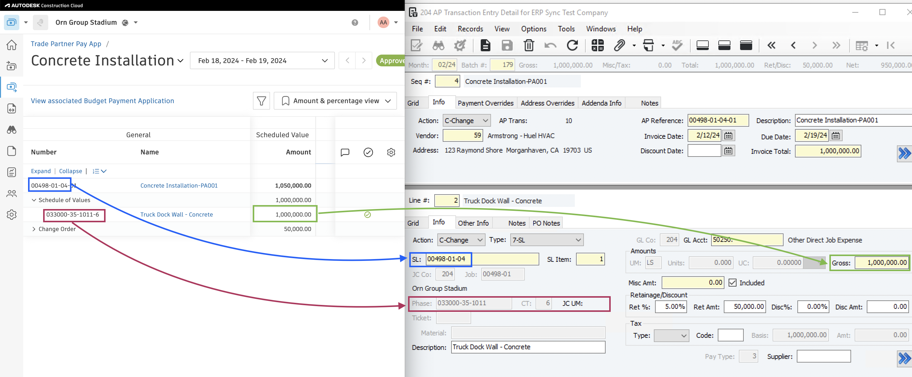 Autodesk Build and Vista Visual Mapping