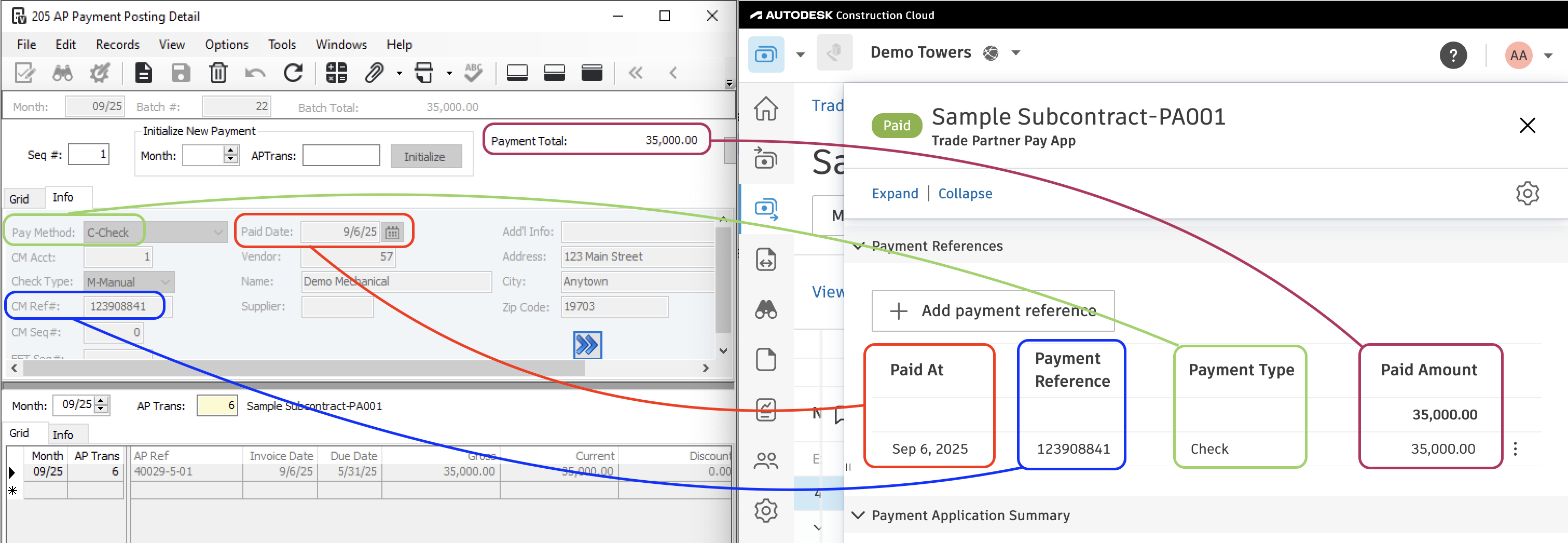 Autodesk Build and Vista Visual Mapping