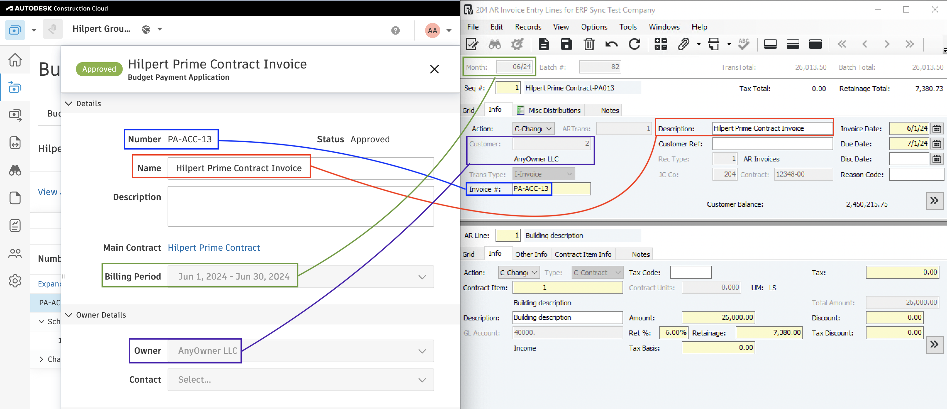 Autodesk Build and Vista Visual Mapping