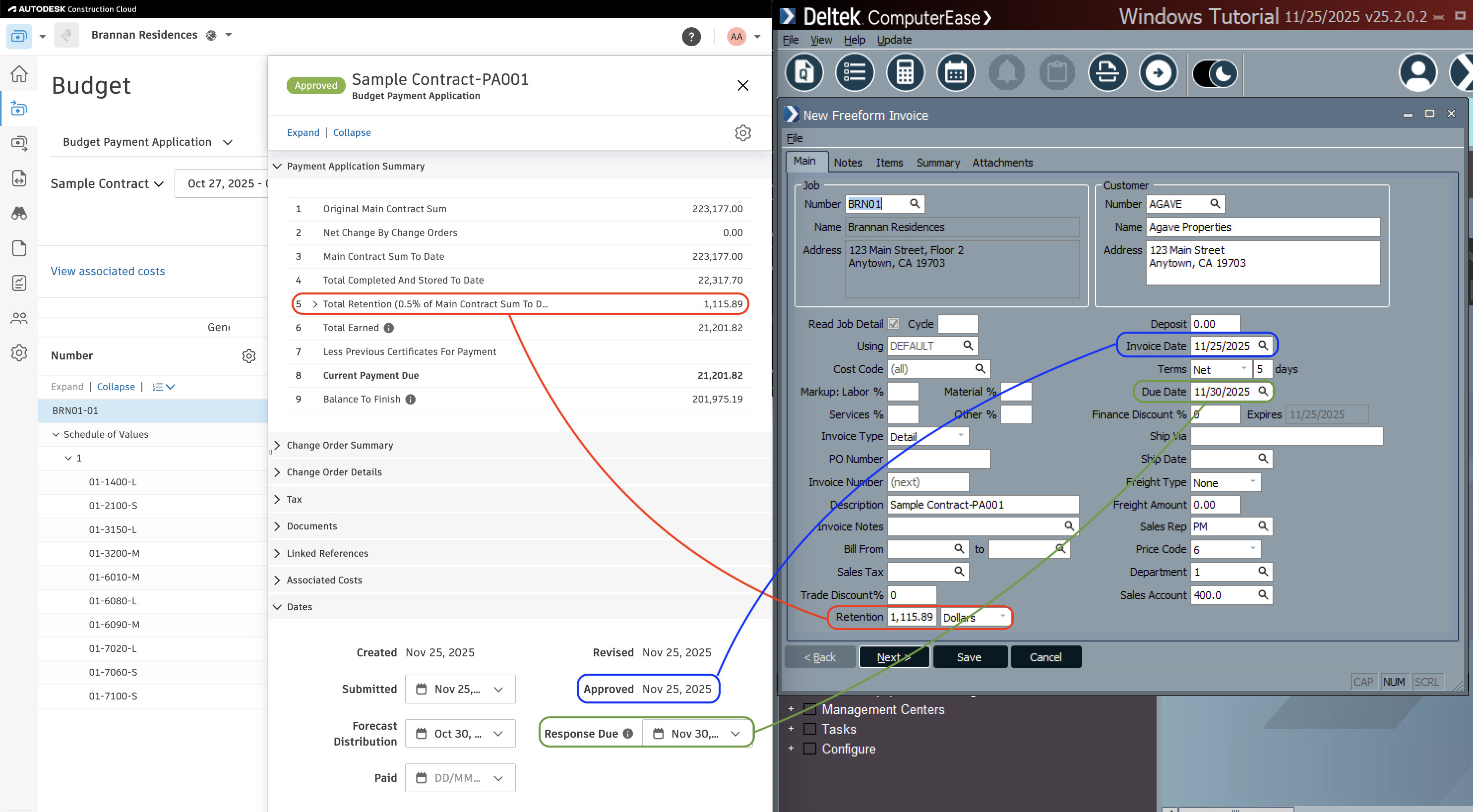 Autodesk Build Visual Mapping