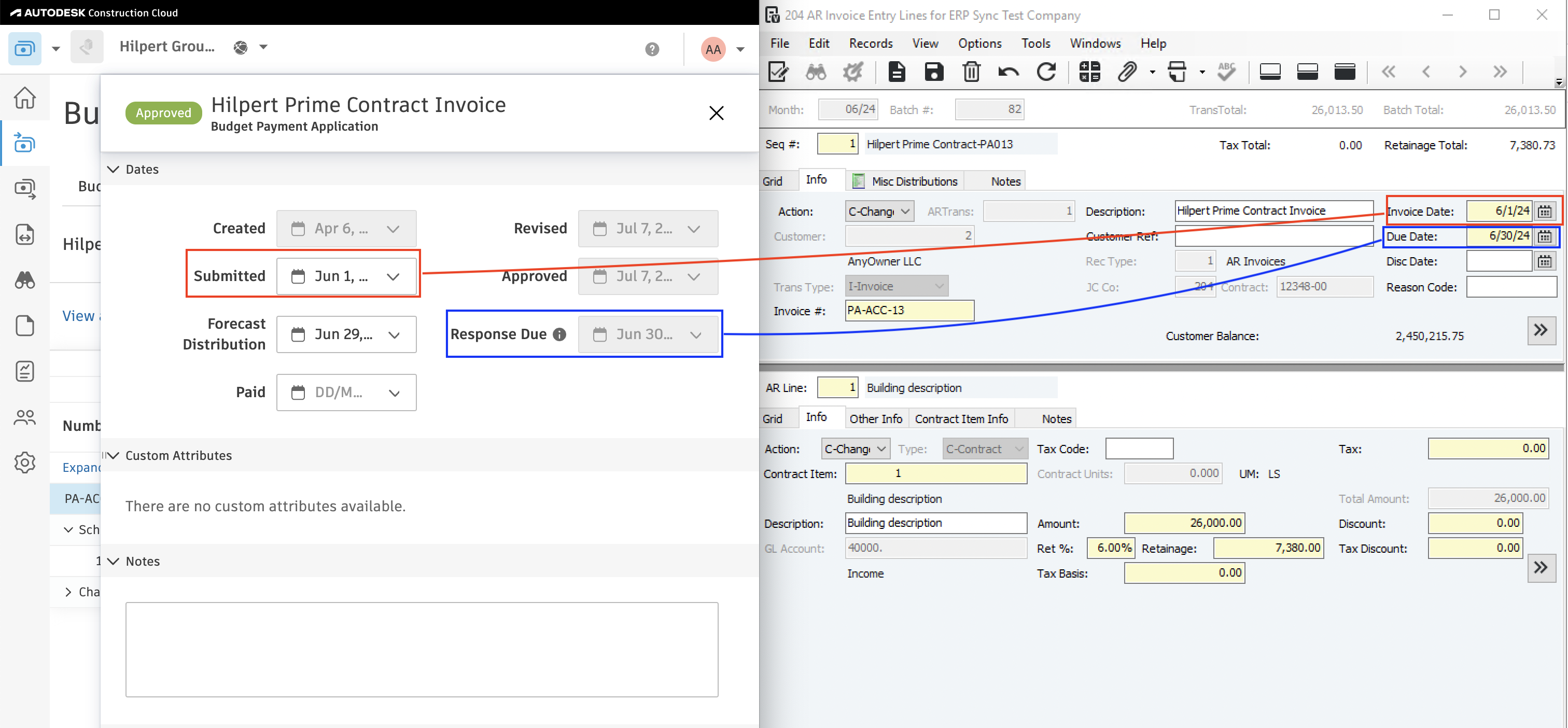 Autodesk Build and Vista Visual Mapping