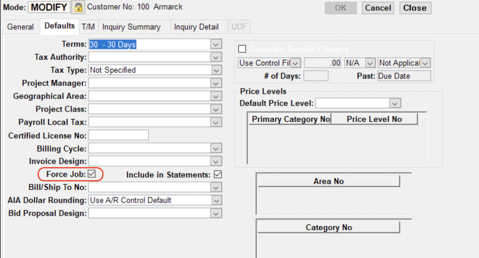 ServiceTitan and Foundation Invoice Error