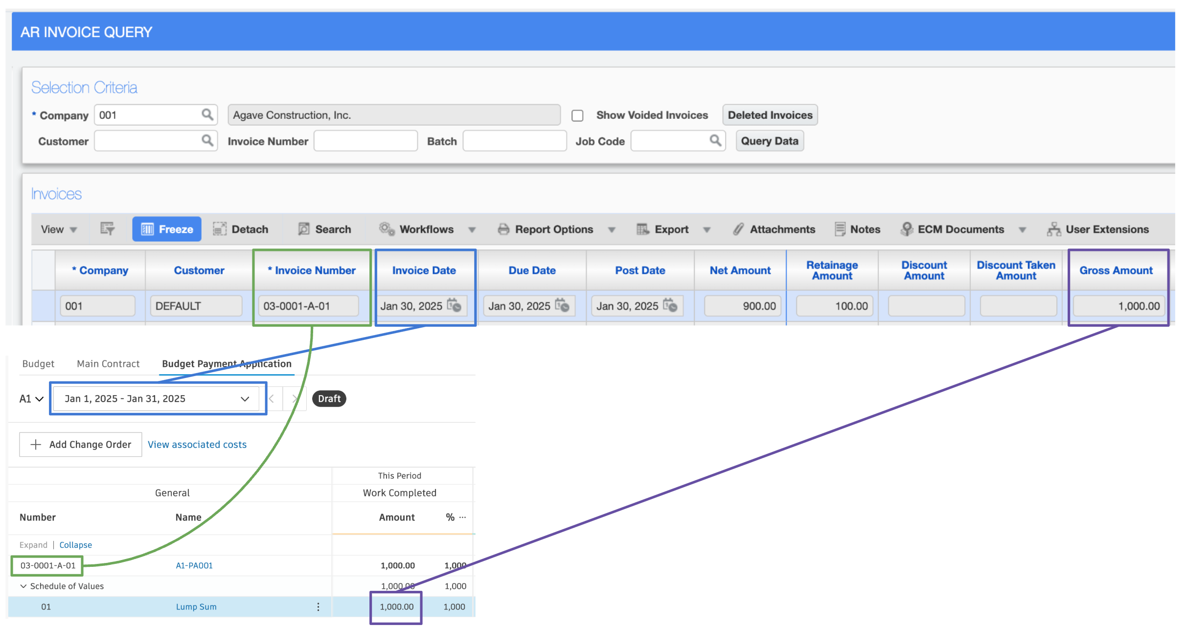 Autodesk Build and CMiC Cost Codes Mapping