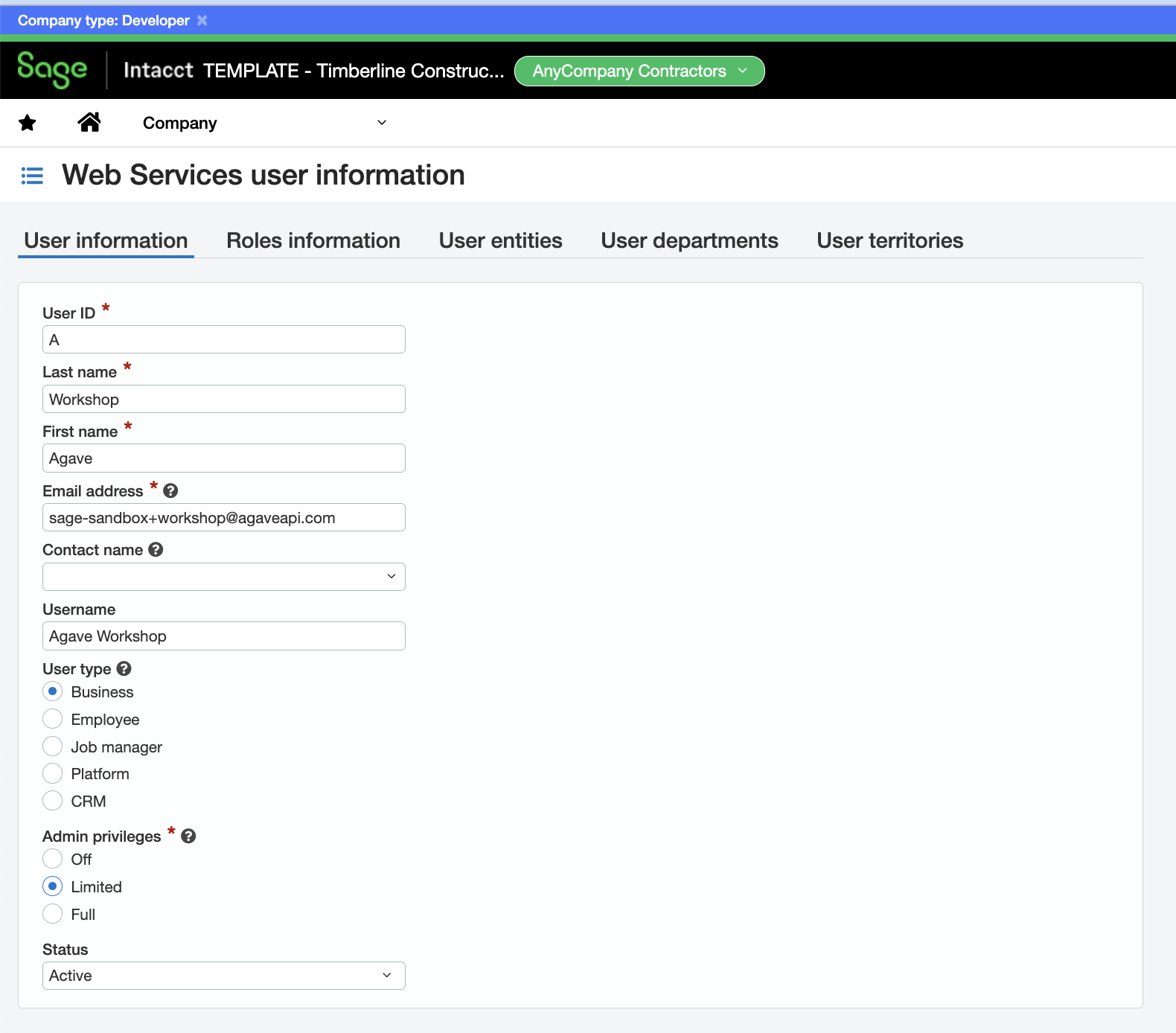 Sage Intacct