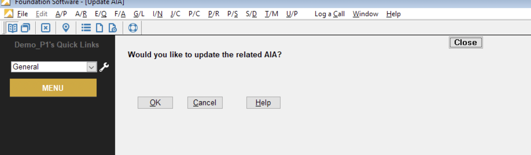 Foundation AR Distribution Setting