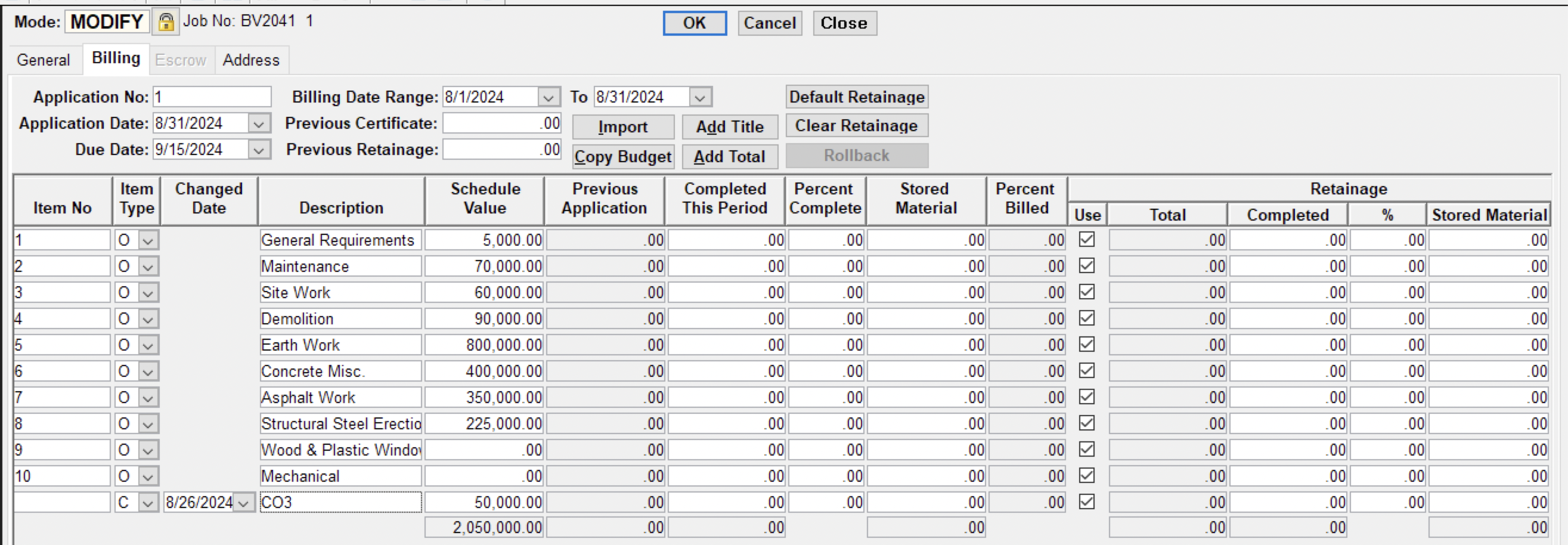 Foundation AR Distribution Setting