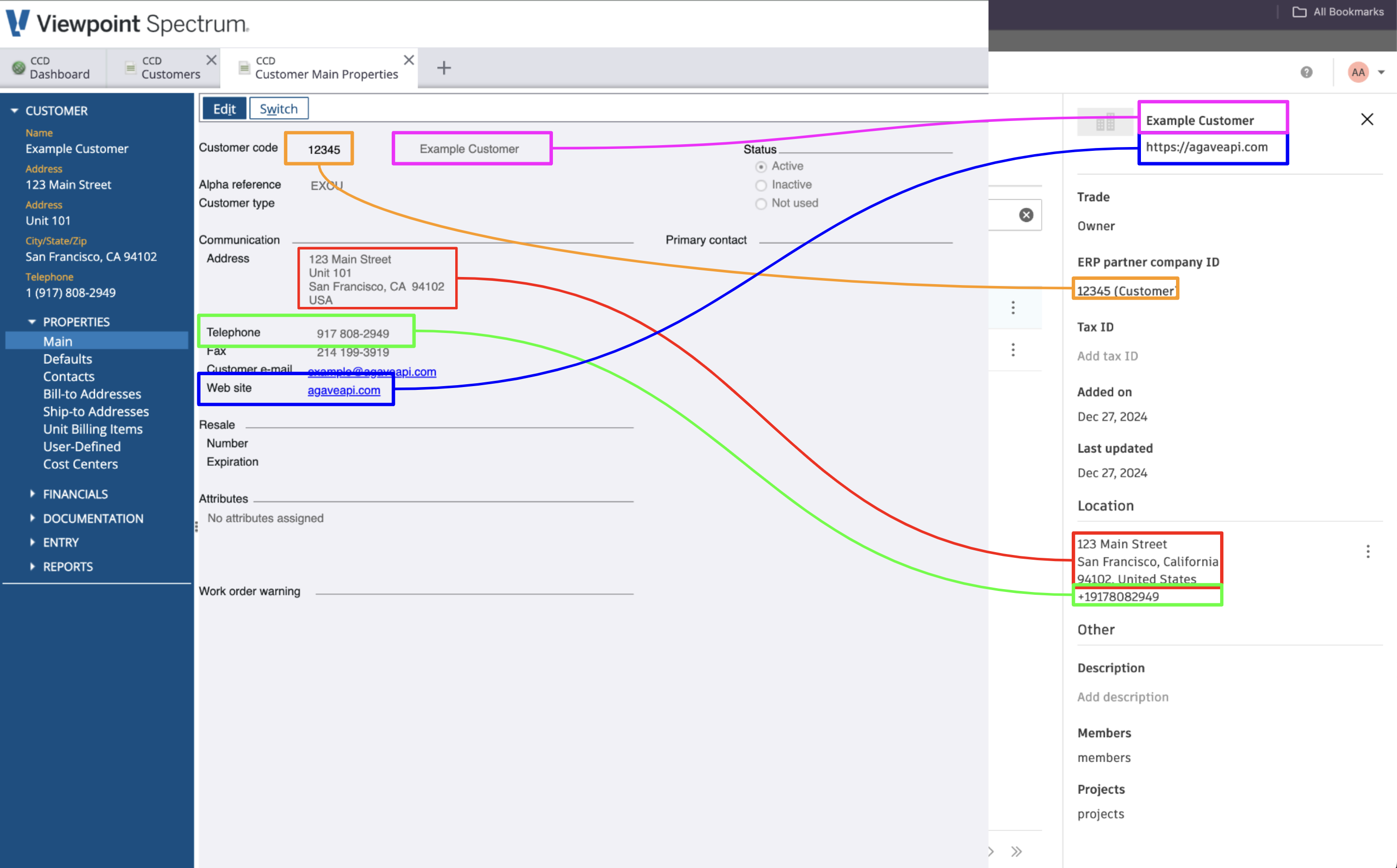 Autodesk Build and Spectrum Projects Visual Mapping