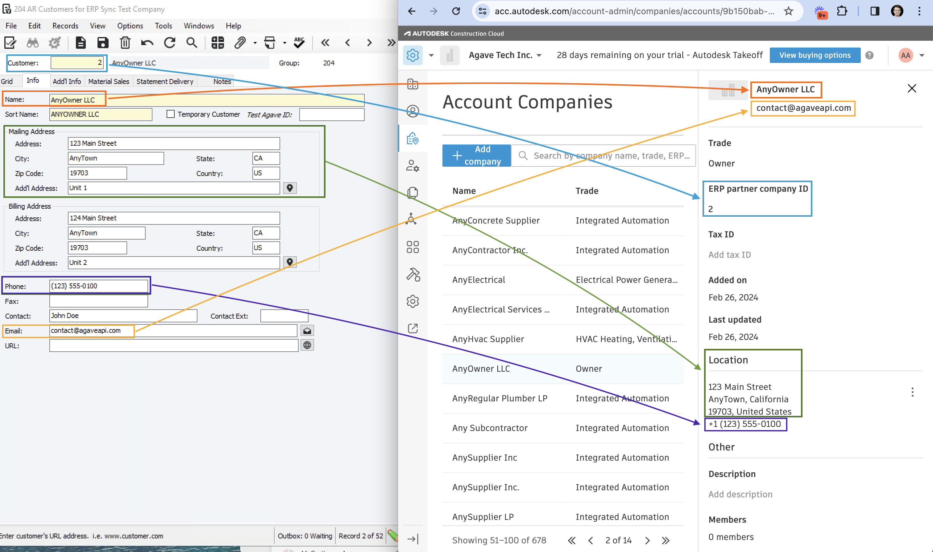 Autodesk Build and Vista Visual Mapping