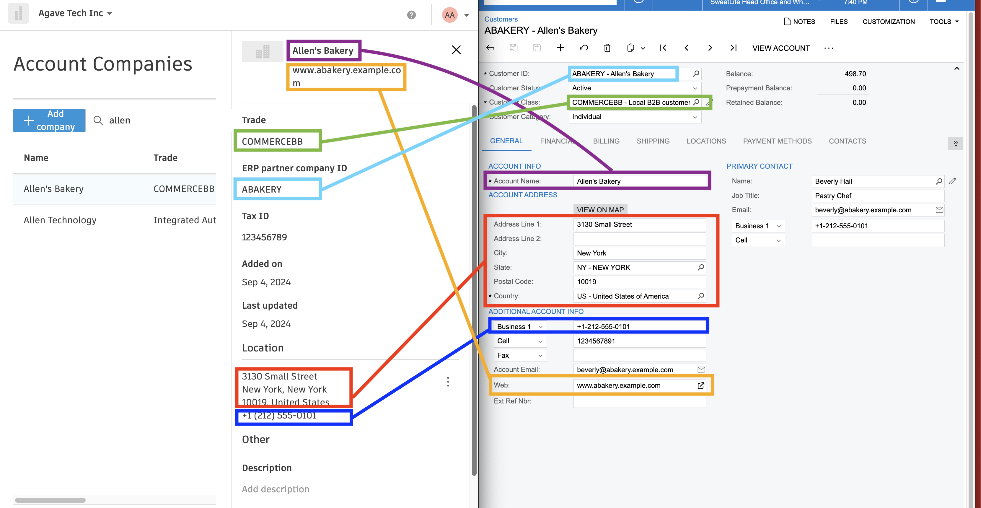 Autodesk Build and Acumatica Customers Mapping