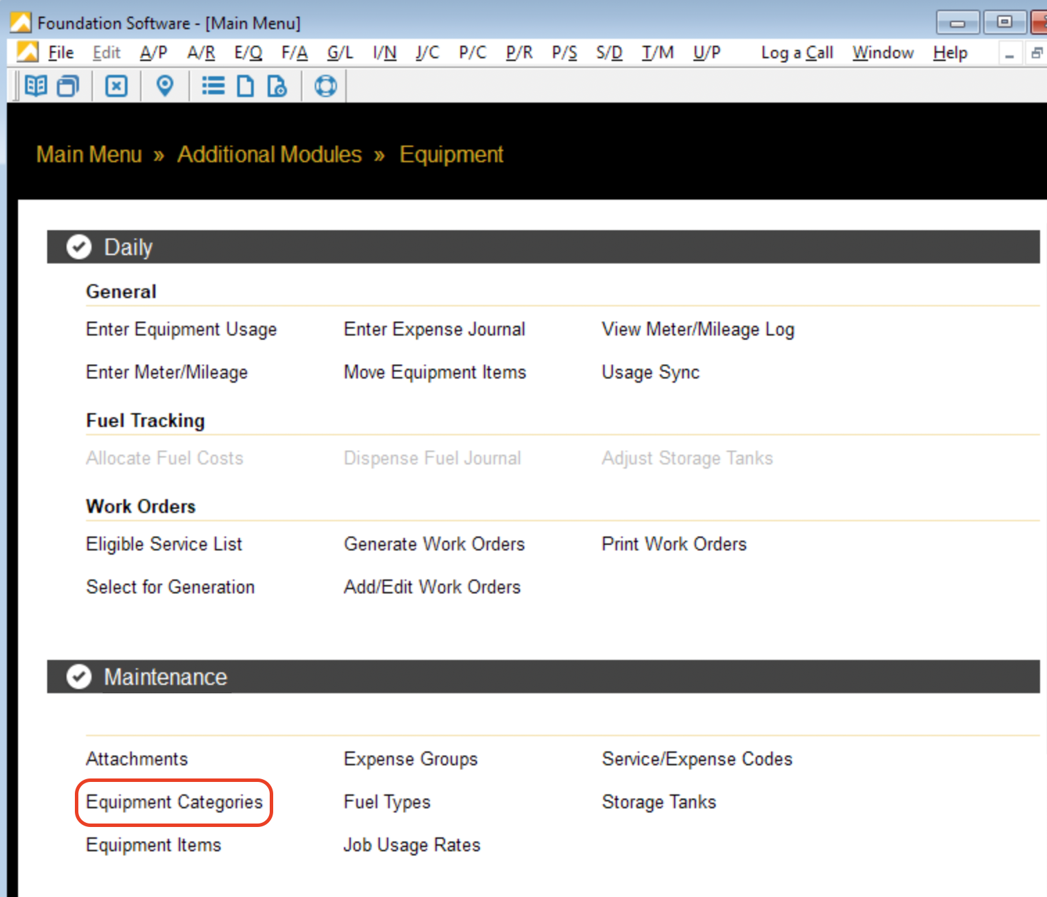 Foundation and Procore Visual Mapping