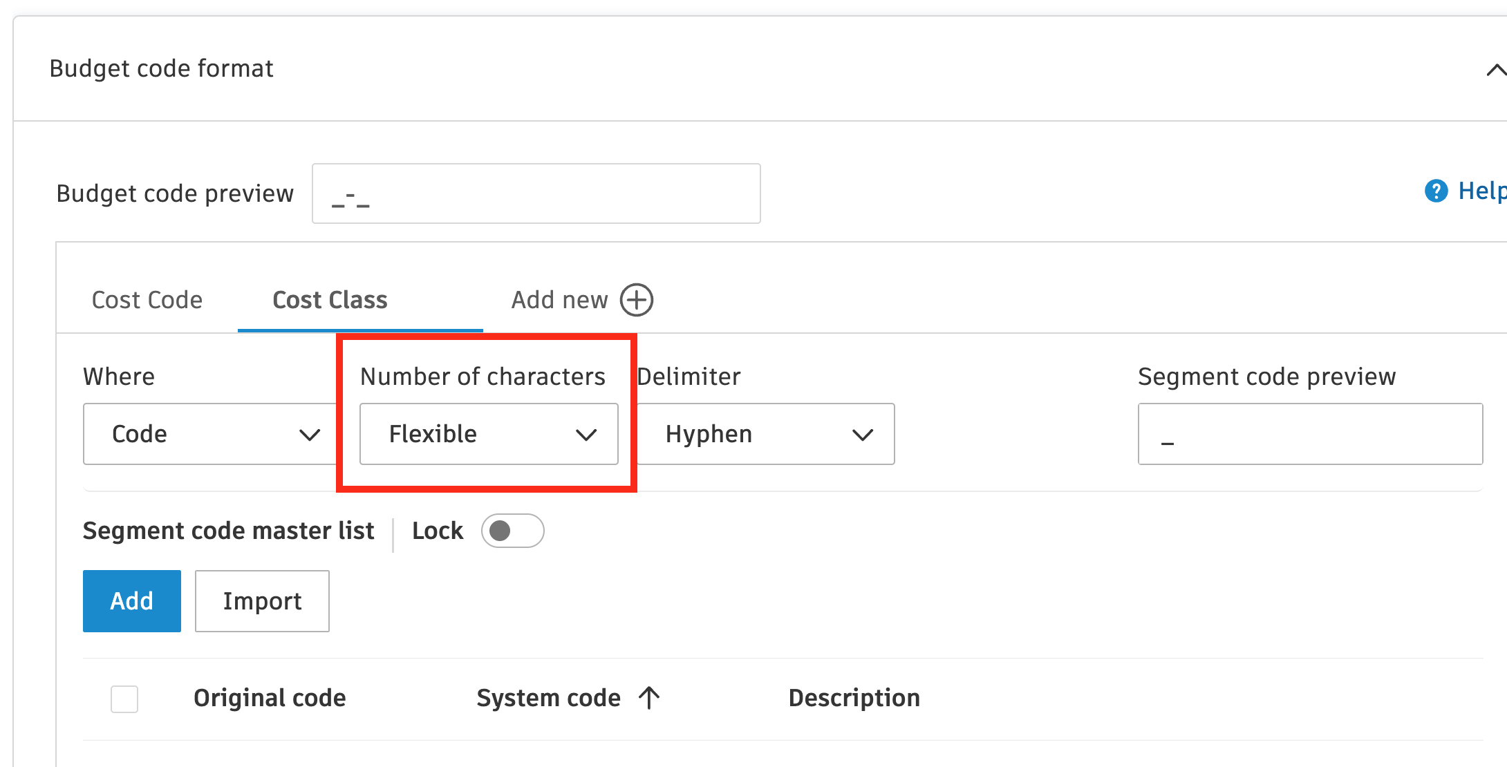 Flexible Character Limit