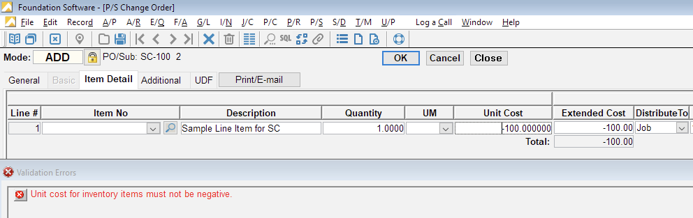 Foundation AP Invoices