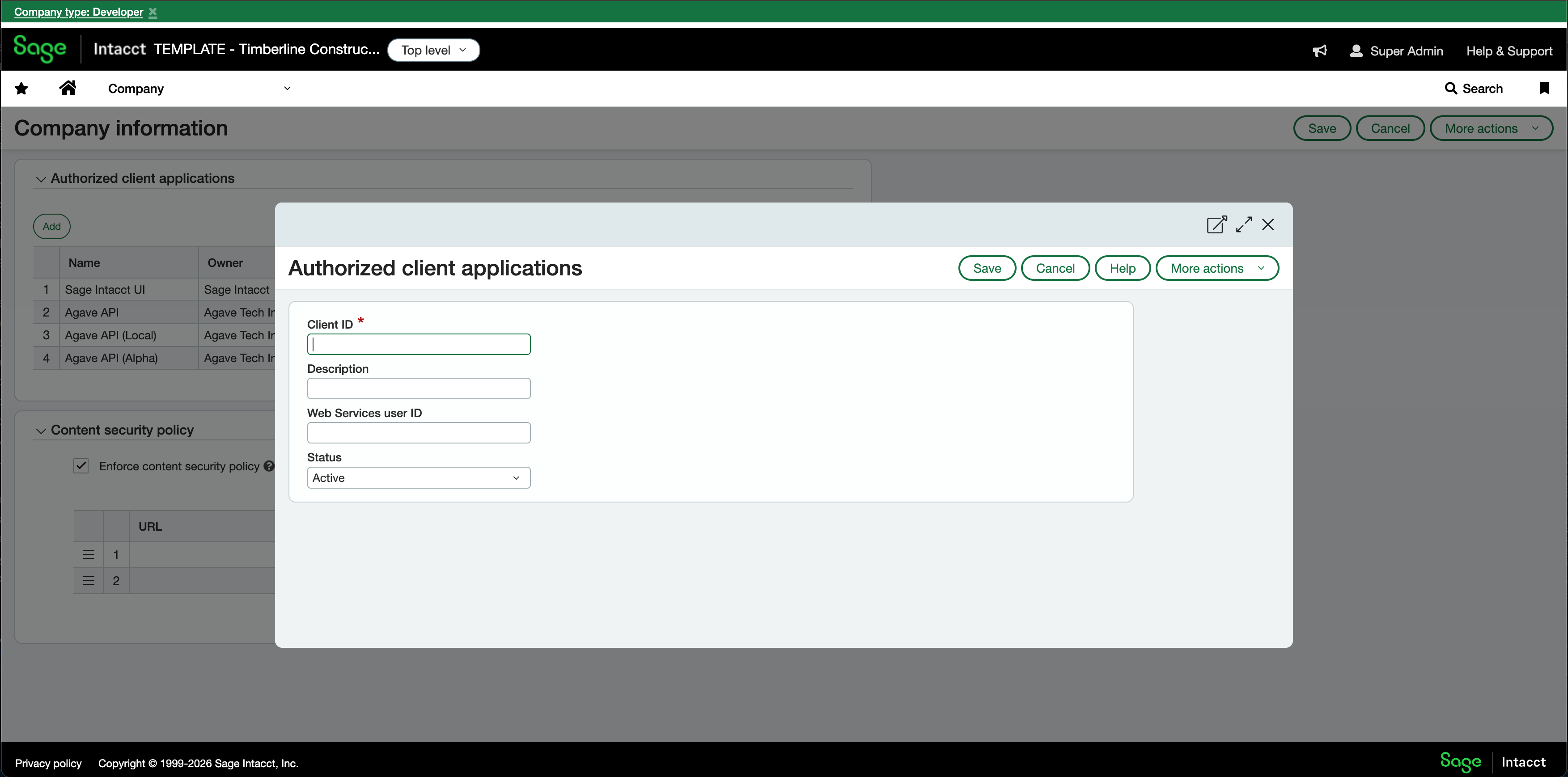 Sage Intacct