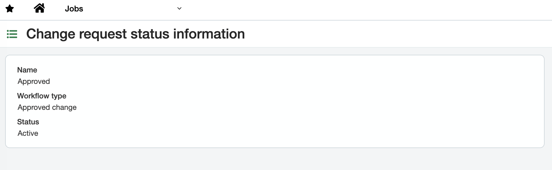 Sage Intacct Change Request Status