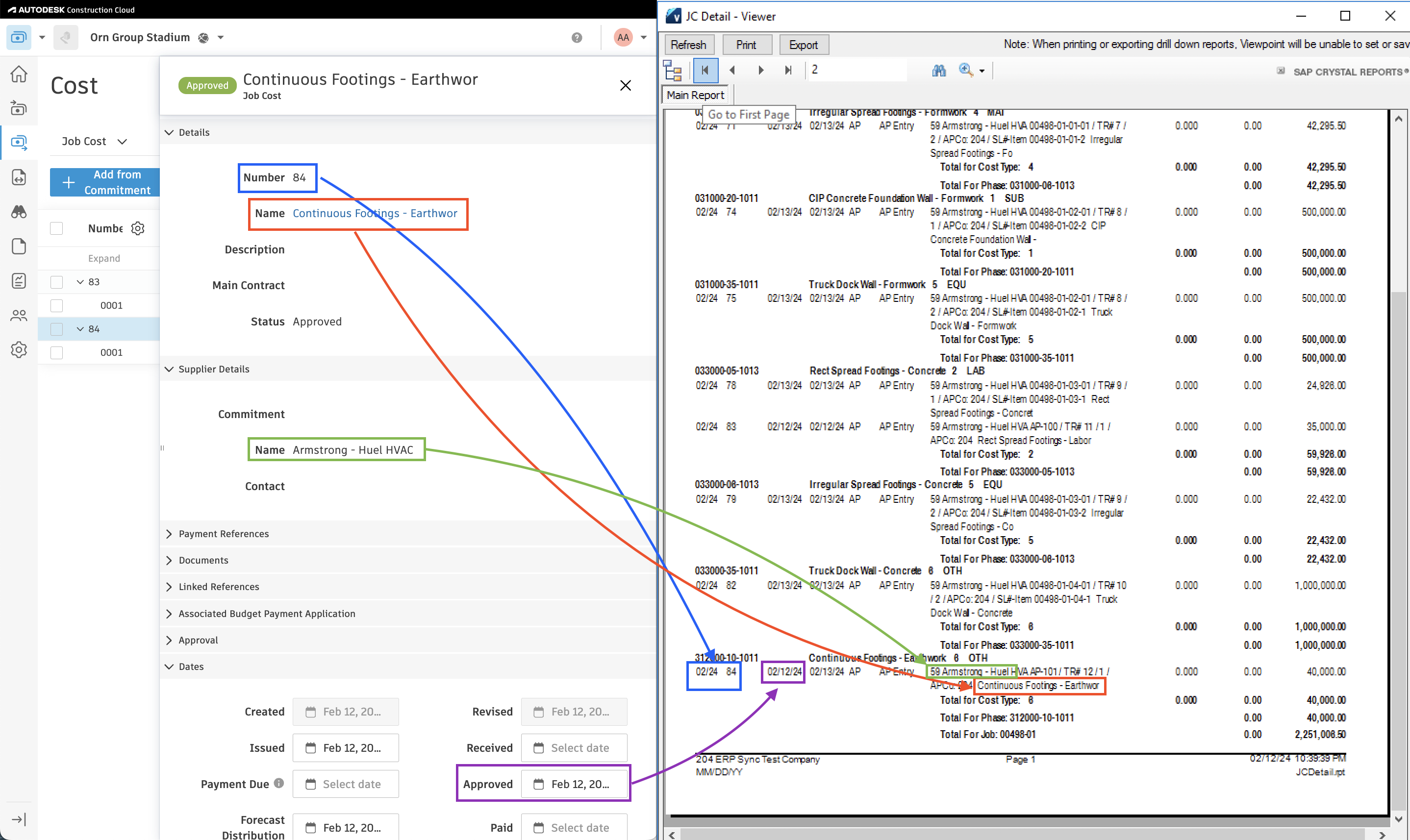 Autodesk Build and Vista Visual Mapping