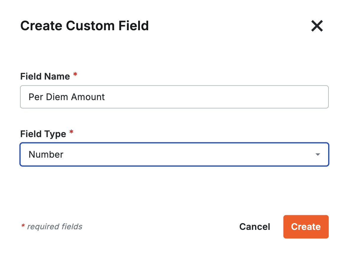 Procore and Foundation Per Diem