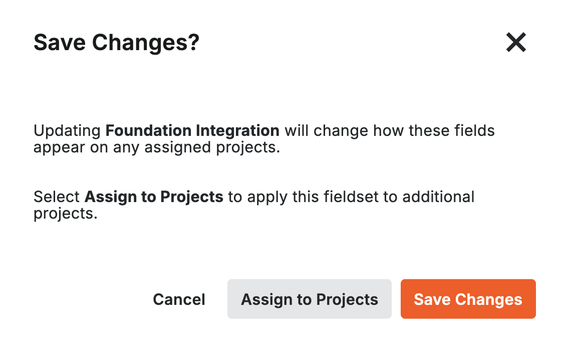 Procore and Foundation Per Diem