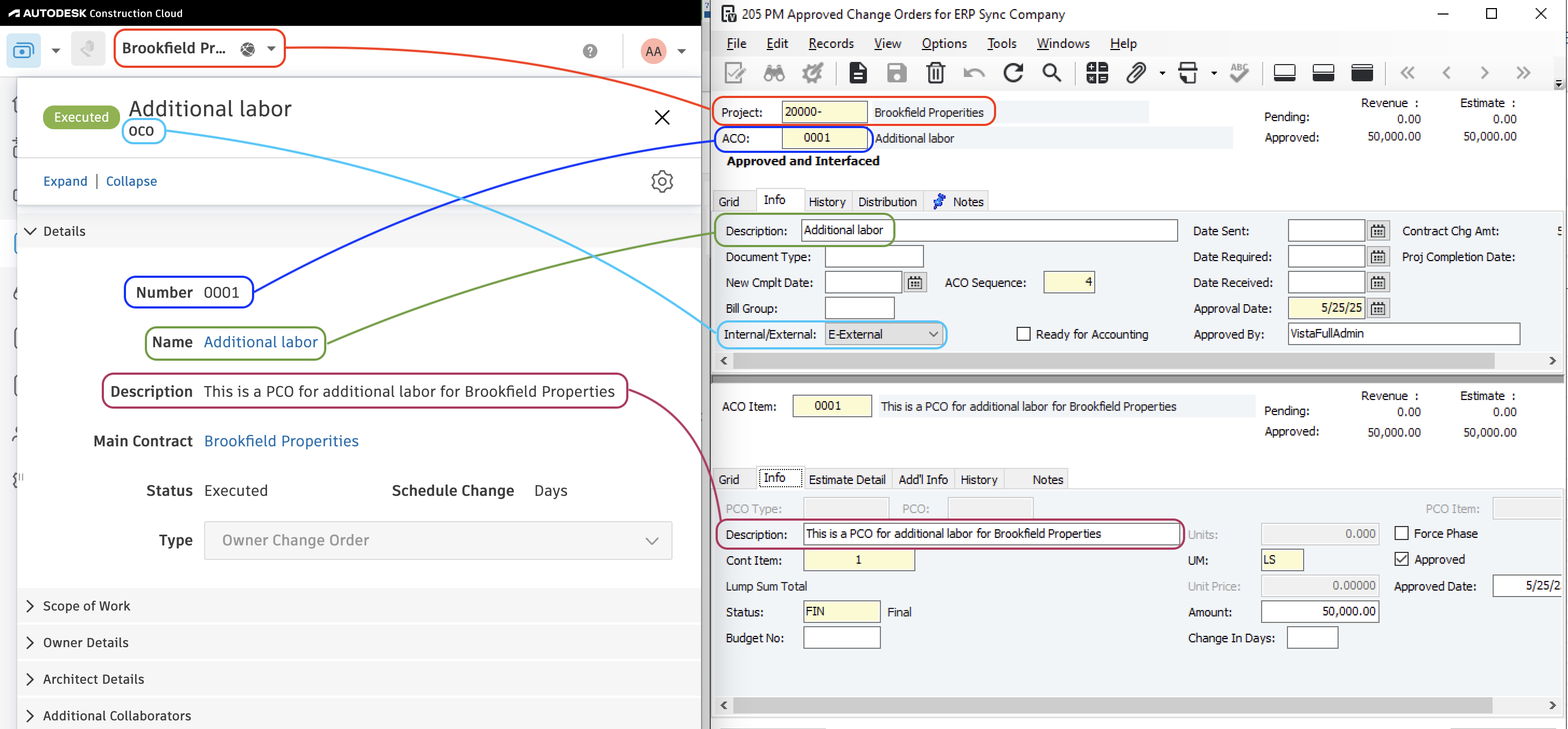 Autodesk Build and Vista Visual Mapping