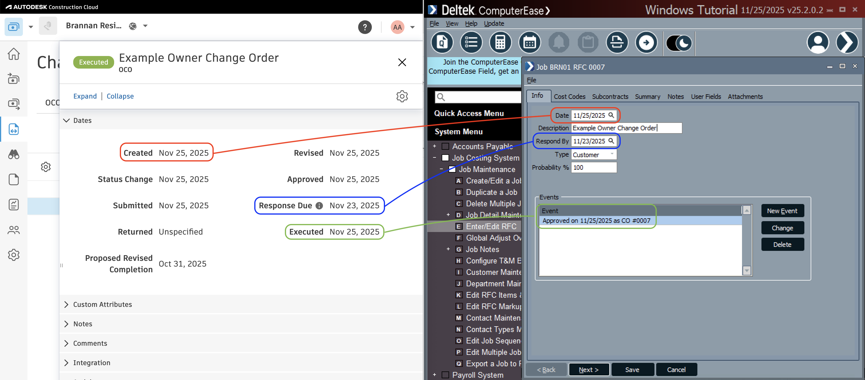 Autodesk Build Visual Mapping