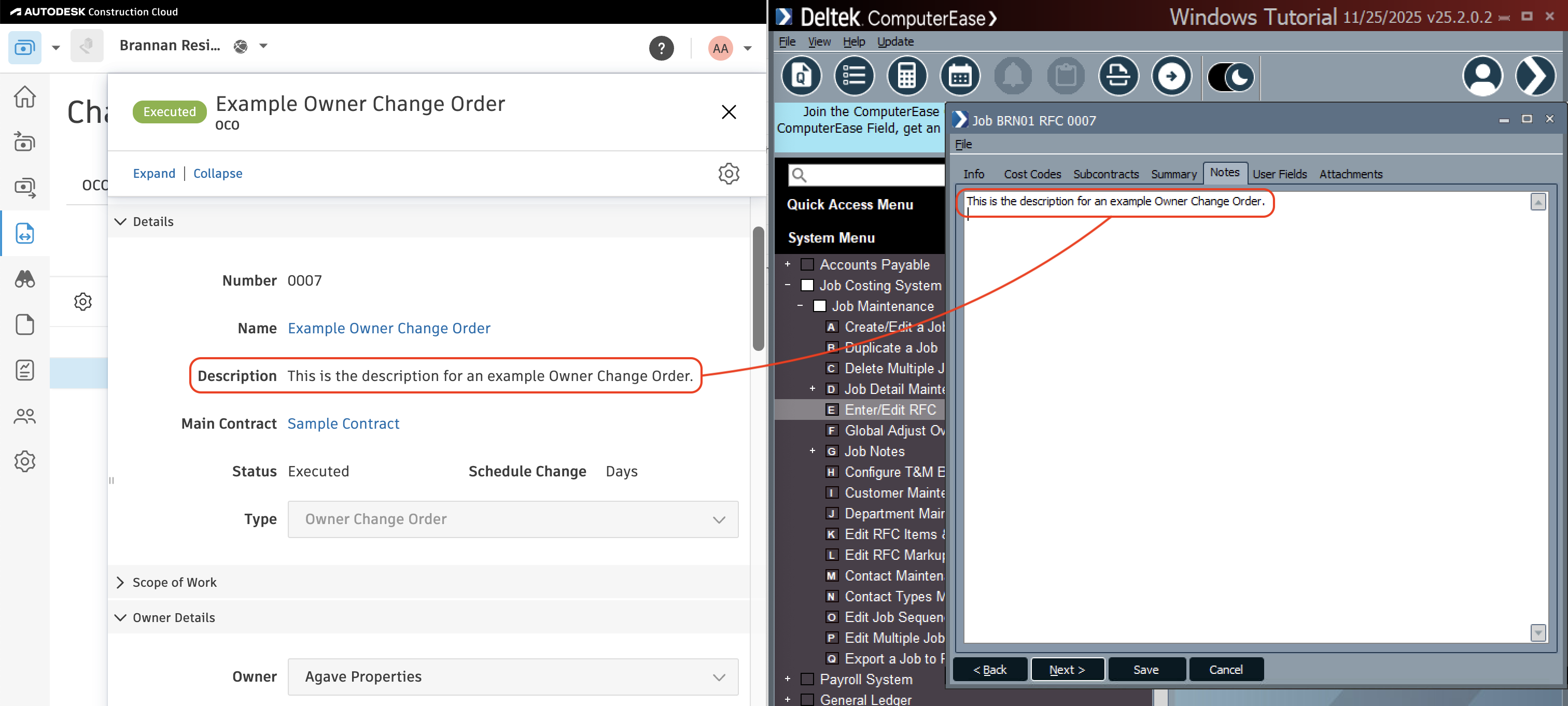 Autodesk Build Visual Mapping