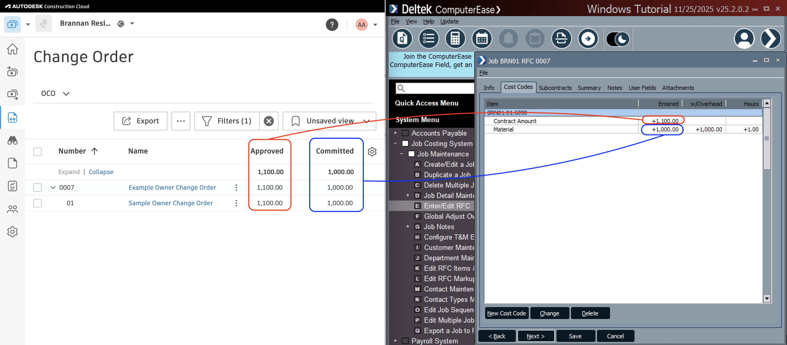 Autodesk Build Visual Mapping