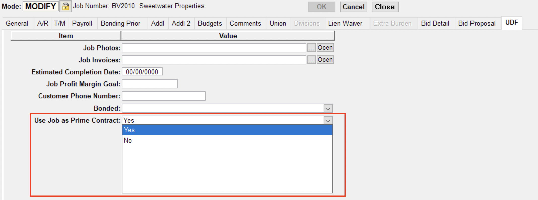 Foundation and Procore Visual Mapping