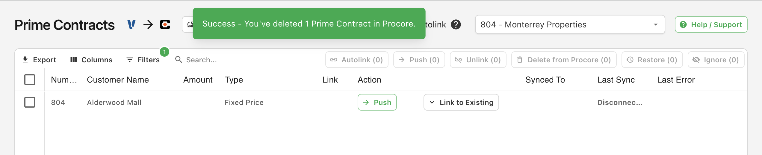 Prime Contracts