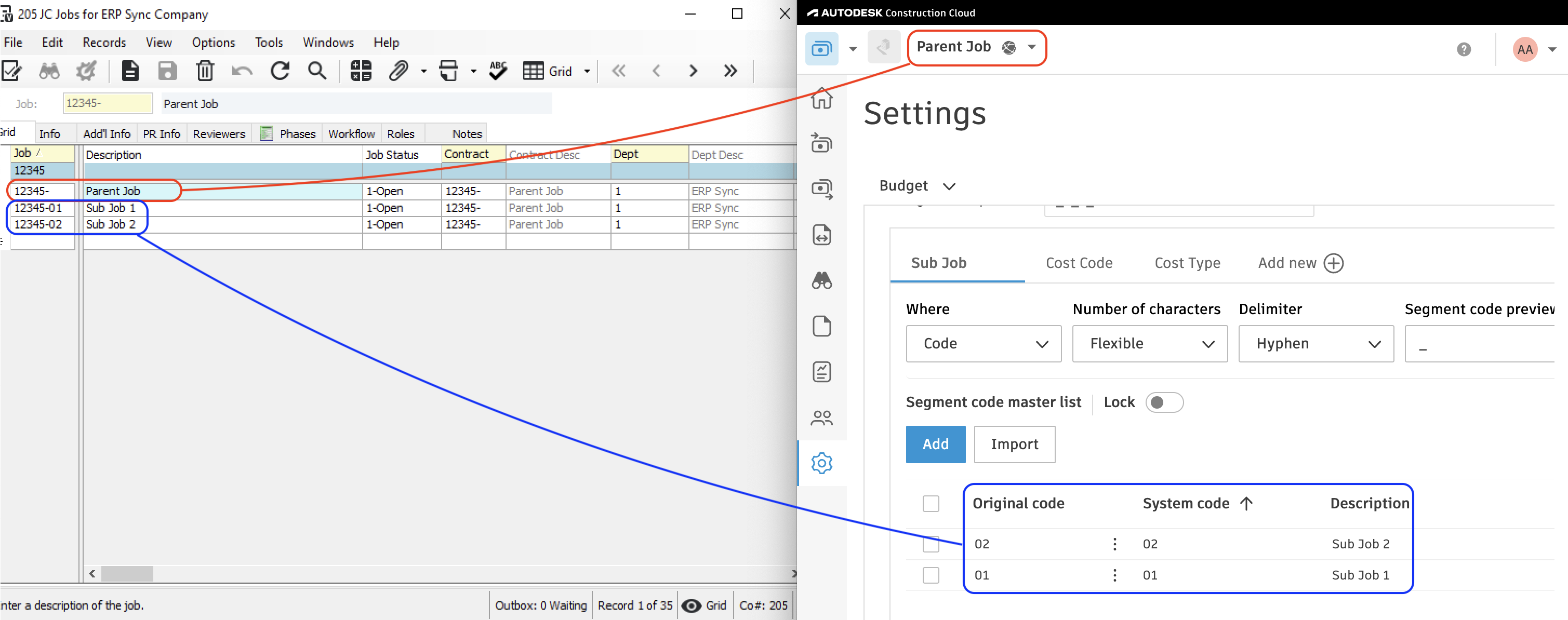 Autodesk Build and Vista Visual Mapping