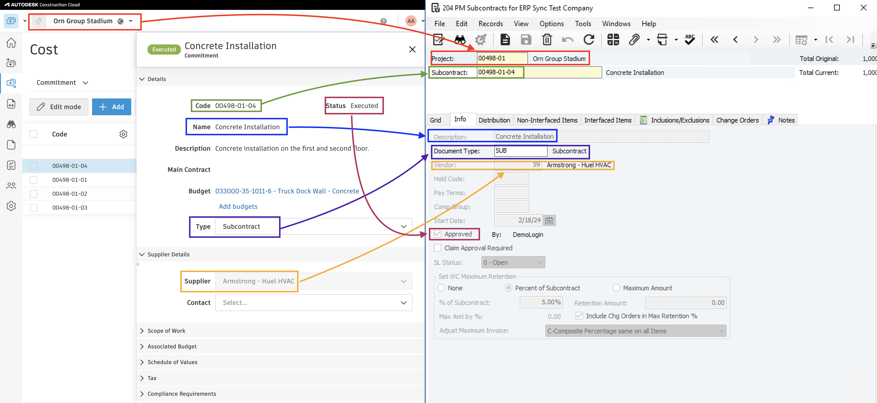 Autodesk Build and Vista Visual Mapping