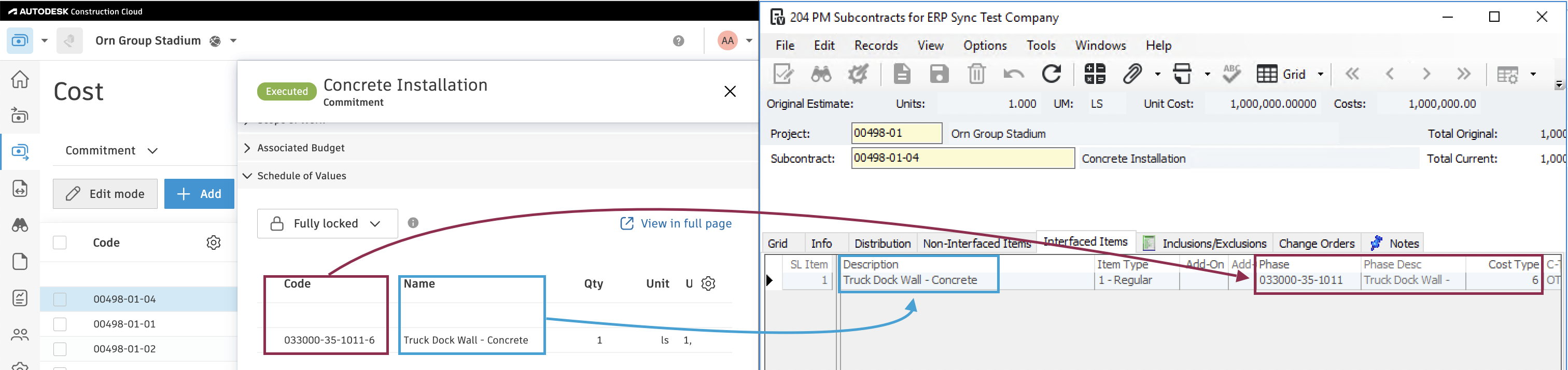 Autodesk Build and Vista Visual Mapping