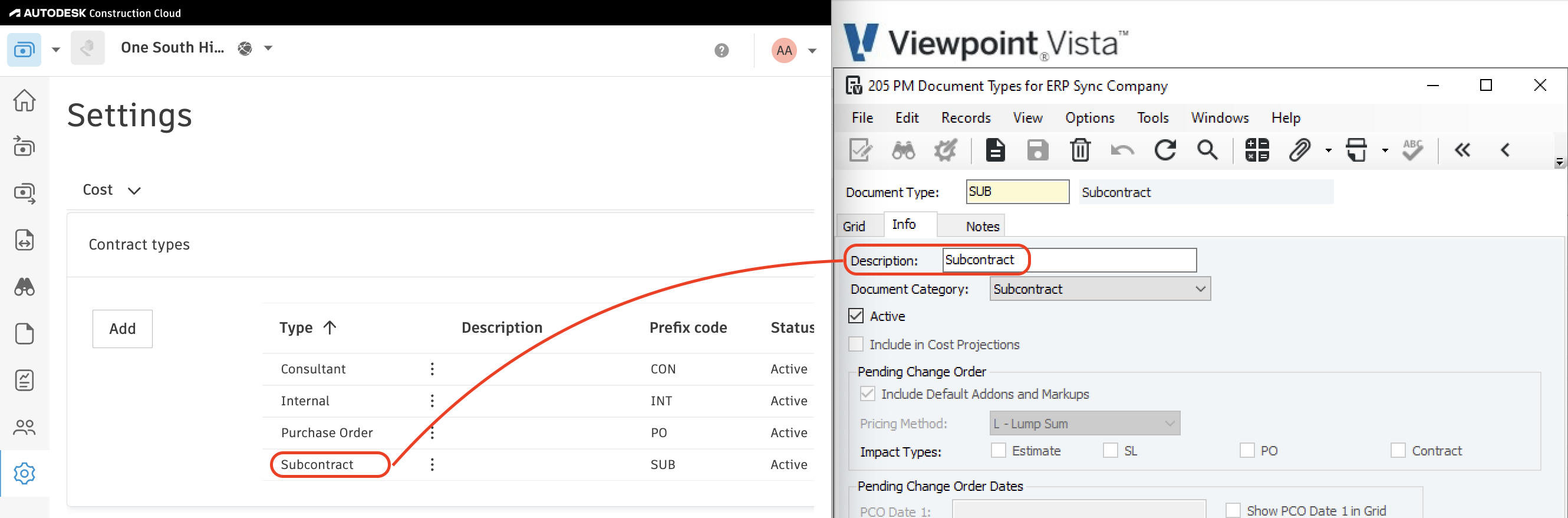 Autodesk Build and Vista Visual Mapping