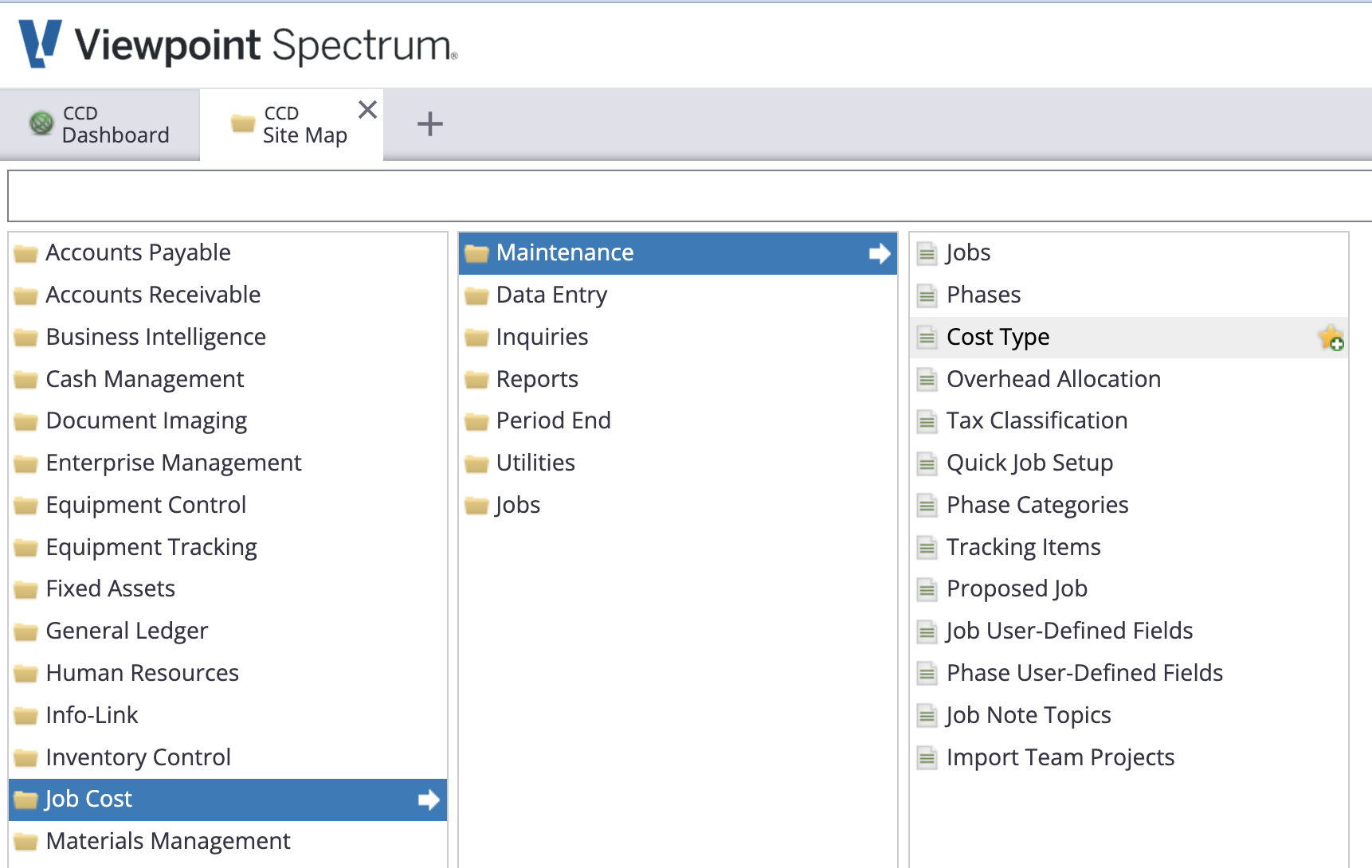 Procore and Spectrum AR Invoice Visual Mapping