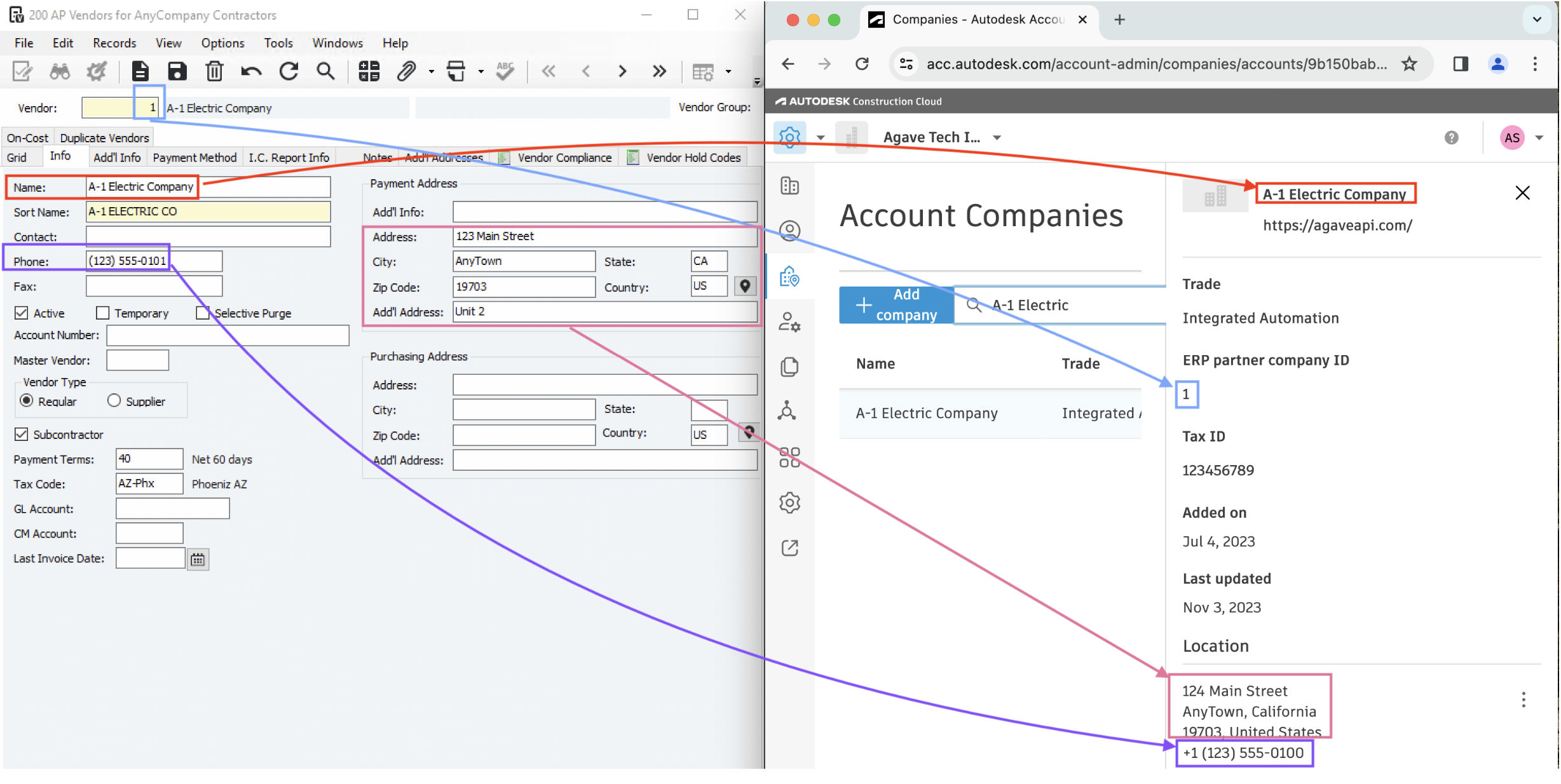 Autodesk Build and Vista Visual Mapping