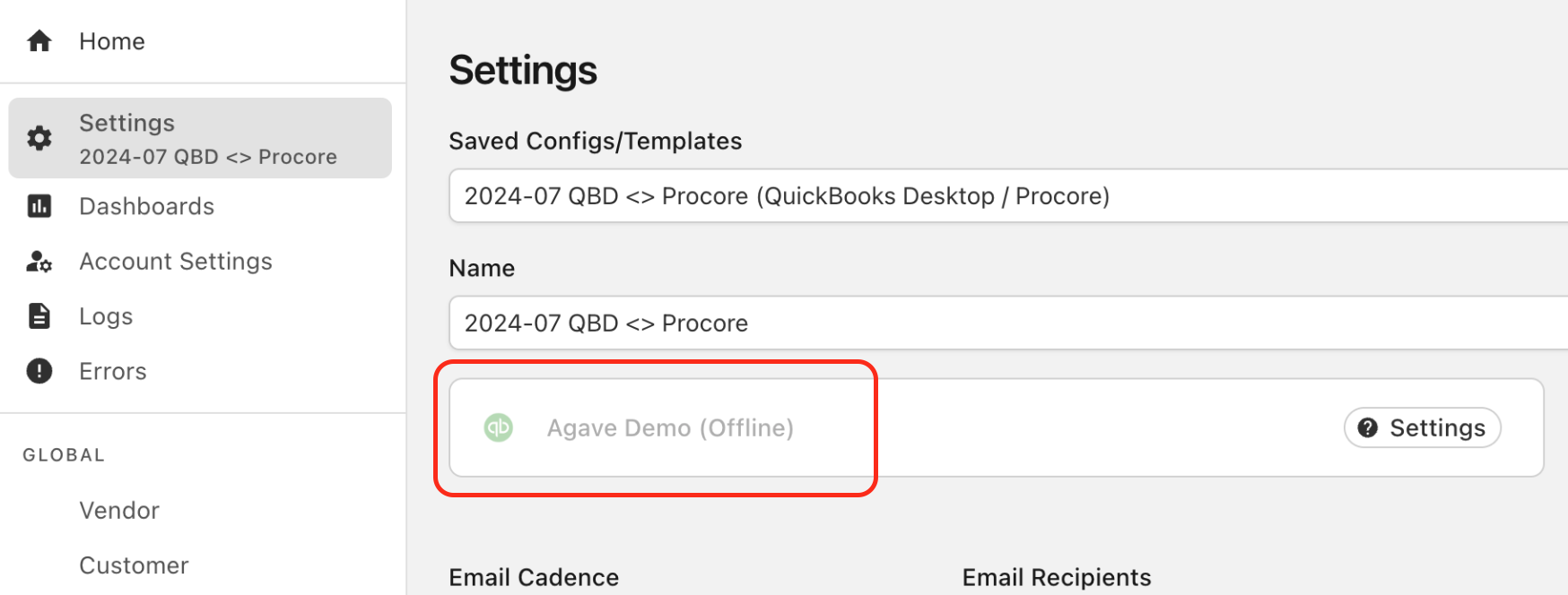 QBWC Offline