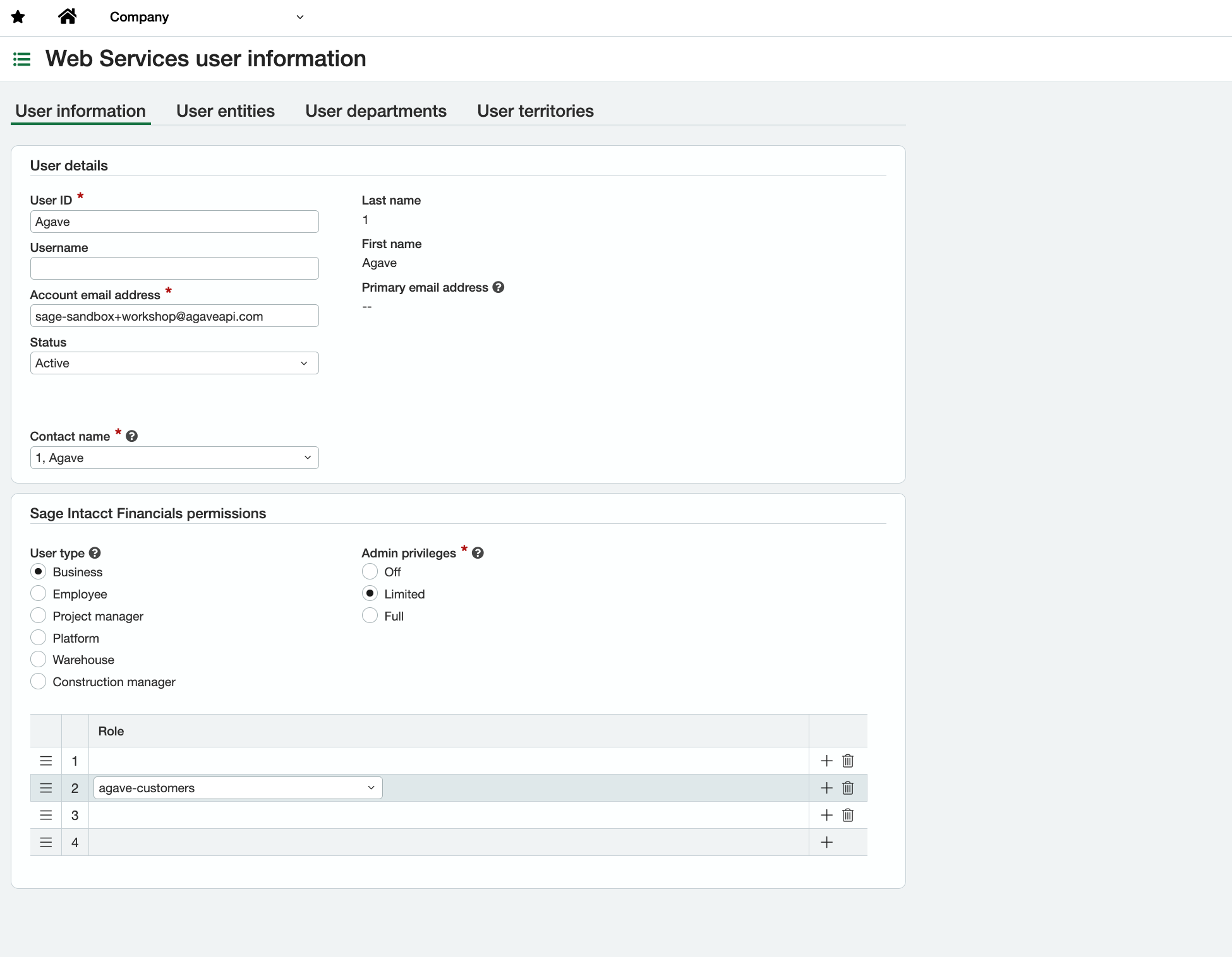Sage Intacct